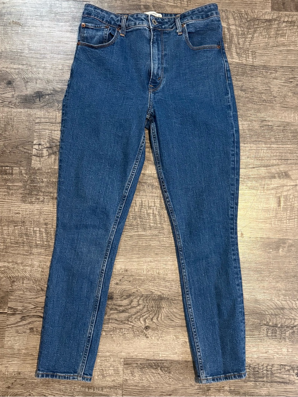 Abercrombie & Fitch Jeans Women’s 27/4 Blue The Skinny High Rise Denim